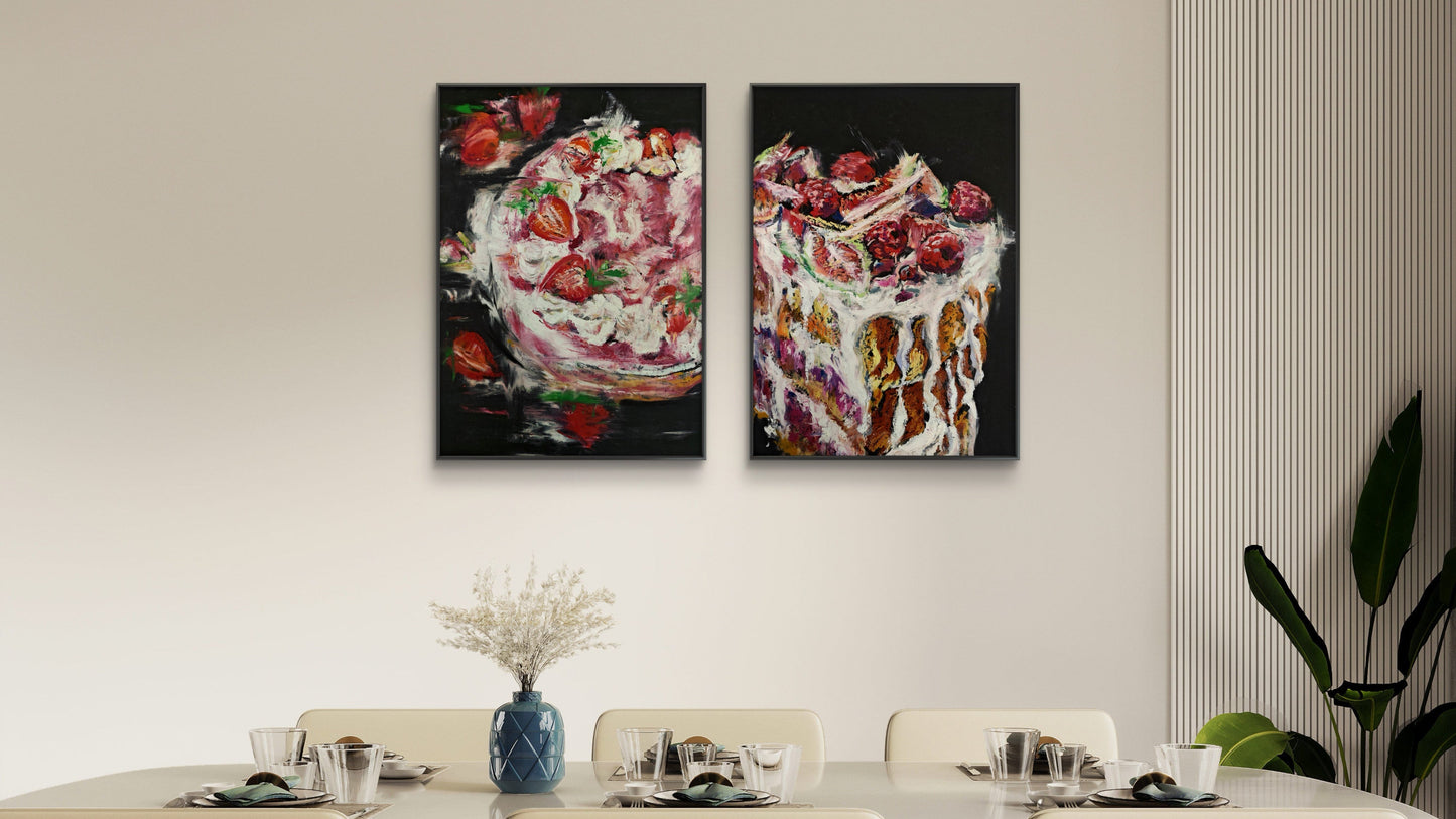 Cake Art Print - A4 Archival Fine Art Print  (unframed) (TCC-03)